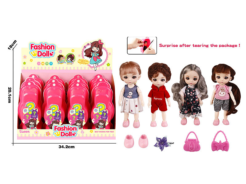 6inch Blind Box Doll(12in1) toys