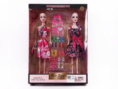 11.5inch Solid Body Doll Set(2in1) toys