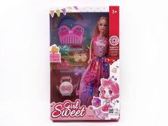 11.5inch Solid Body Doll Set toys