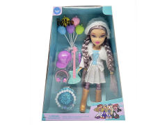 10inch Solid Body Doll Set toys