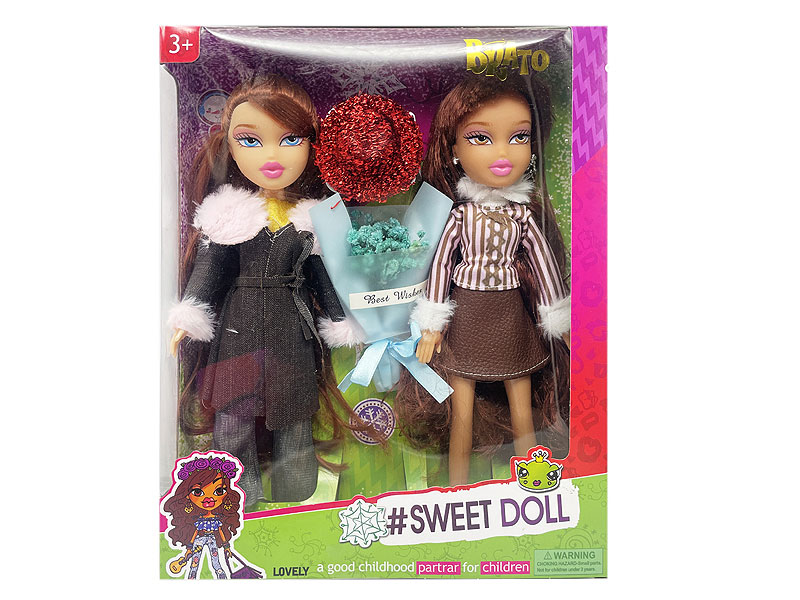 10inch Solid Body Doll Set(2in1) toys