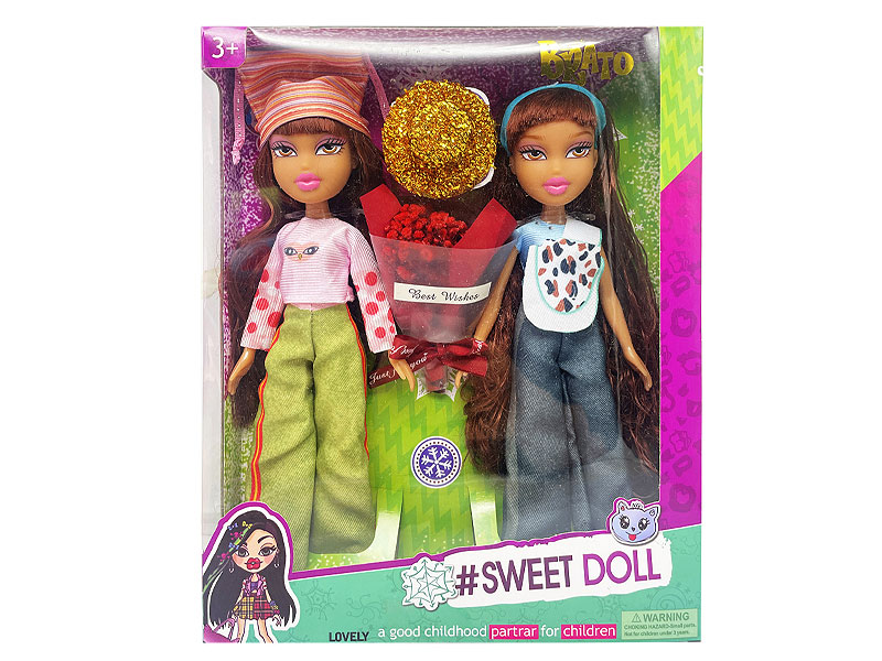 10inch Solid Body Doll Set(2in1) toys