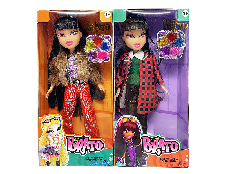 10inch Solid Body Doll Set(2S) toys