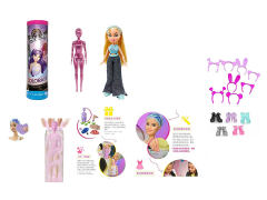 10inch Solid Body Doll Set toys