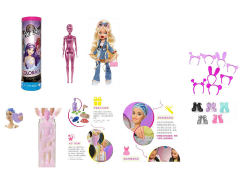 10inch Solid Body Doll Set toys