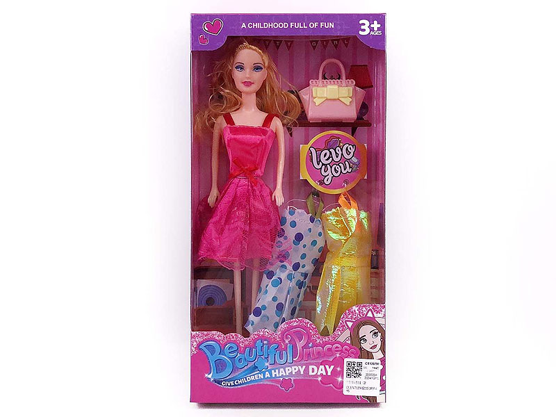 11.5inch Solid Body Doll Set(2S) toys