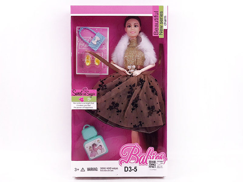 11inch Solid Body Doll Set toys