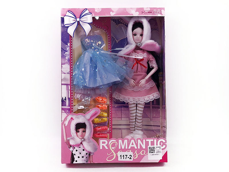 11inch Solid Body Doll Set toys