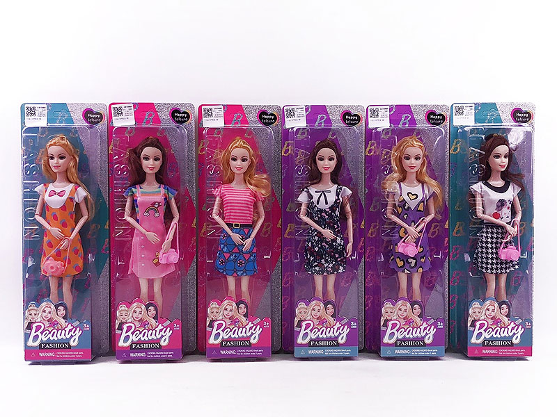 11inch Solid Body Doll Set(6S) toys