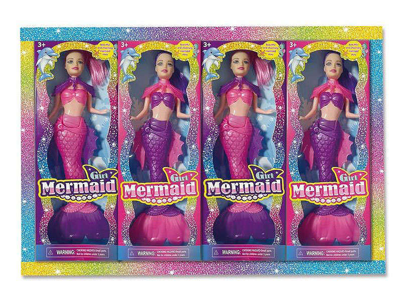 11.5inch Solid Body Mermaid(4in1) toys