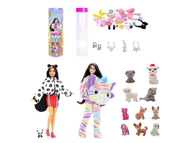 11.5inch Solid Body Doll Set toys