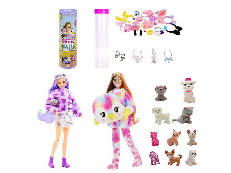 11.5inch Solid Body Doll Set toys