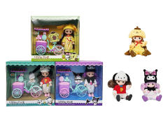 6.5inch Solid Body Doll Set(3S) toys