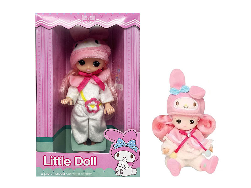 6.5inch Solid Body Doll toys