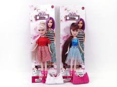 9inch Solid Body Doll Set(2S) toys