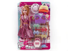 11inch Solid Body Doll Set toys