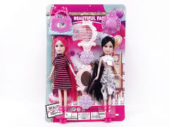 9inch Solid Body Doll Set(2in1) toys