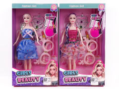 11.5inch Solid Body Doll Set(2S) toys