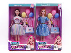 11.5inch Solid Body Doll Set(2S) toys