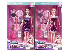 11.5inch Solid Body Doll Set(2S) toys