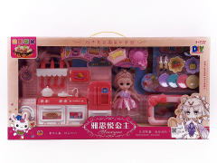 6inch Solid Body Doll Set toys