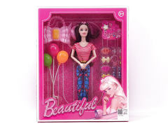 11inch Solid Body Doll Set toys