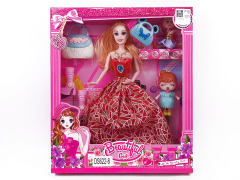 11inch Solid Body Doll Set toys