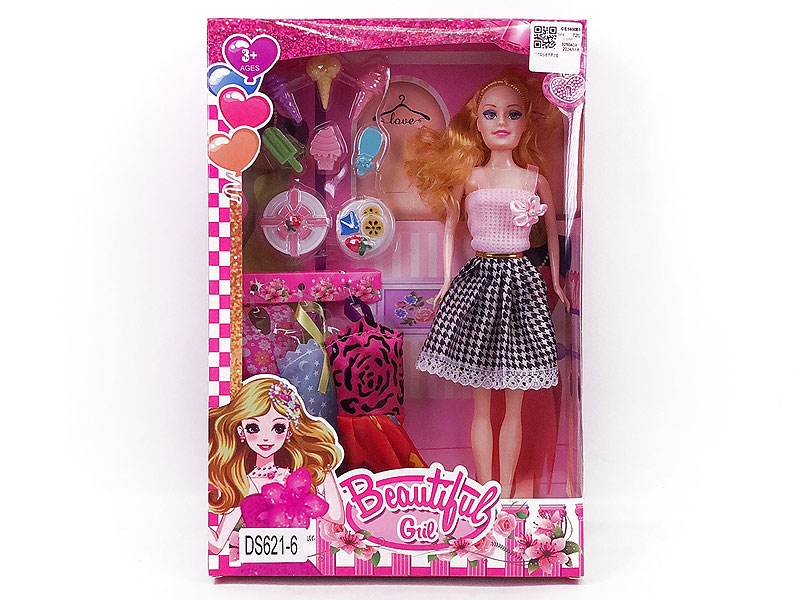 11inch Solid Body Doll Set toys