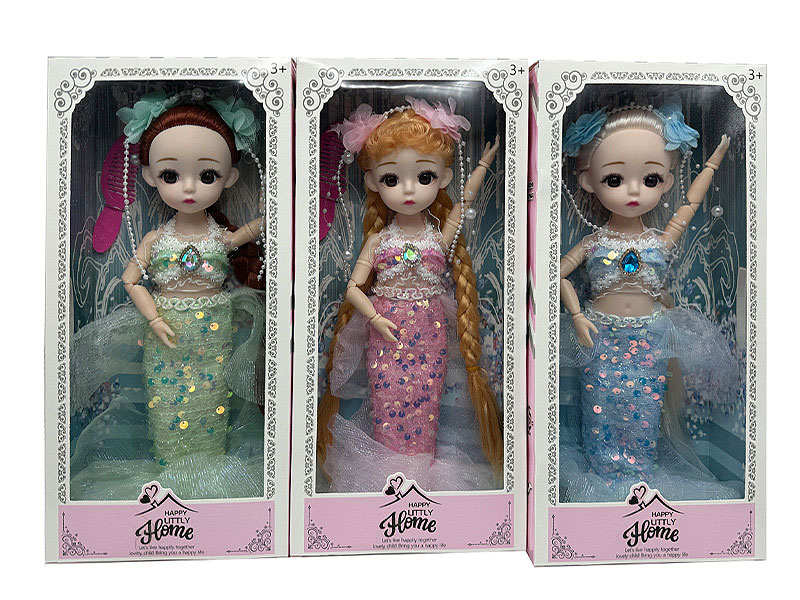 12inch Solid Body Doll Set(3S) toys