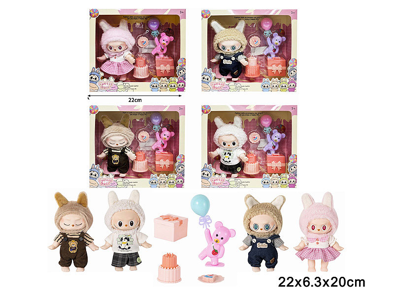 6inch Doll Set(4S) toys