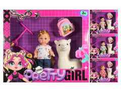 4.5inch Solid Body Doll Set(4S) toys