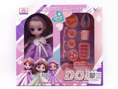 6inch Solid Body Doll Set toys