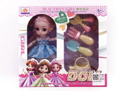 6inch Solid Body Doll Set toys