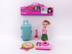 3.5inch Solid Body Doll Set toys