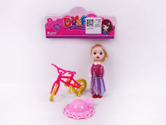 3.5inch Solid Body Doll Set toys