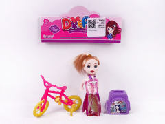 3.5inch Solid Body Doll Set toys