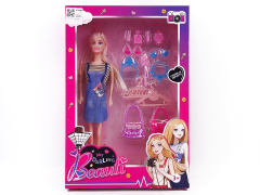 11inch Solid Body Doll Set toys