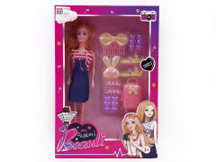 11inch Solid Body Doll Set toys