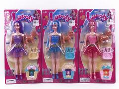 Solid Body Doll Set(3C) toys