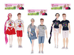 11.5inch Solid Body Doll(2in1) toys