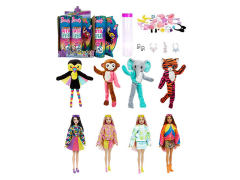 11.5inch Solid Body Doll Set(6in1) toys