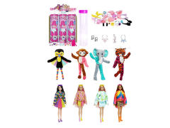 11.5inch Solid Body Doll Set(6in1) toys