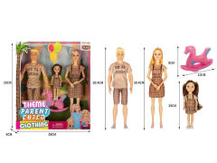 11.5inch Solid Body Doll Set(3in1) toys