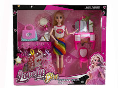 11.5inch Solid Body Doll Set toys