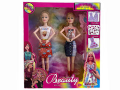 11.5inch Solid Body Doll Set(2in1) toys