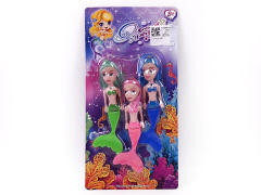 5inch Solid Body Mermaid(3in1) toys