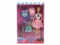 11.5inch Solid Body Doll Set toys