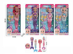 14inch Solid Body Mermaid(4S) toys