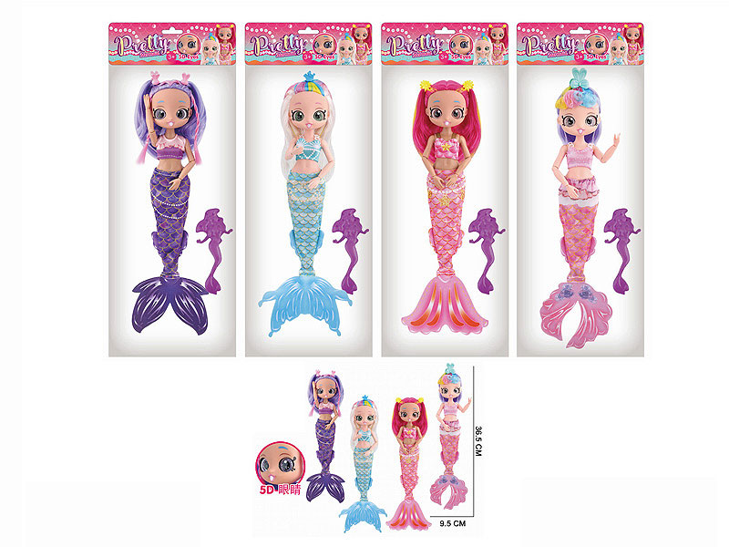 14inch Solid Body Mermaid(4S) toys