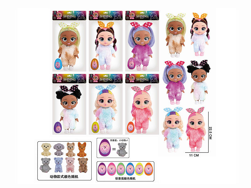 9inch Doll Set(6S) toys